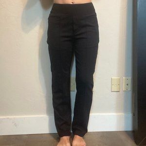 Athleta Delancey Straight Leg Pant Black